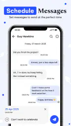 Beskeder: SMS-beskedapp screenshot
