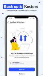 Beskeder: SMS-beskedapp screenshot