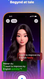 BetterSpeak: AI-sprogcoach screenshot
