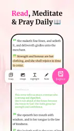 Bibel for kvinder–Hellig Bibel screenshot