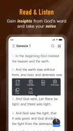 Bible Daily, KJV Bible + Audio screenshot