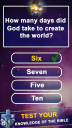 Bible Trivia Quiz Game screenshot