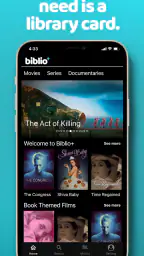 biblio+: Watch Movies & TV screenshot