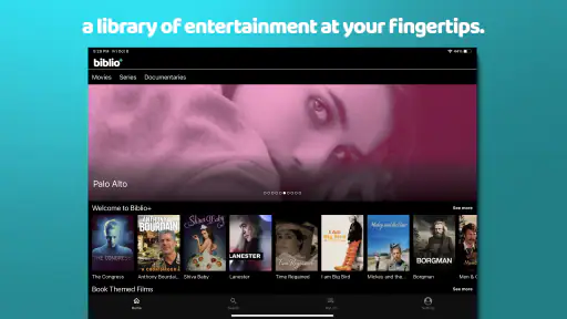 biblio+: Watch Movies & TV screenshot