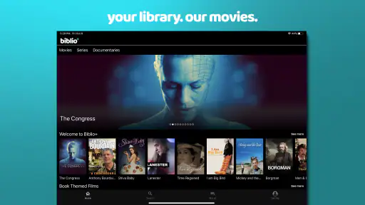 biblio+: Watch Movies & TV screenshot