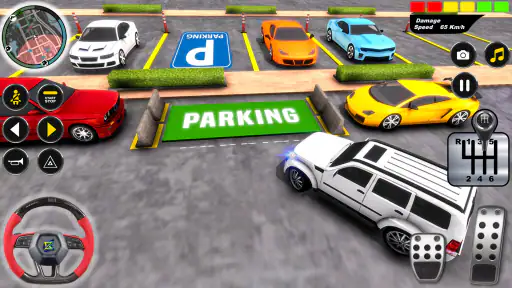 bil parkering spil: bil spil screenshot