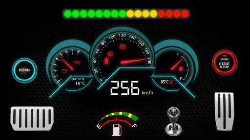 Bilmotorlyder - gasspedal screenshot