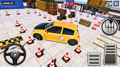 bilparkeringsspil: bilspil screenshot