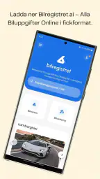Bilregistret screenshot