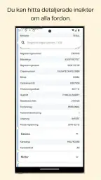 Bilregistret screenshot