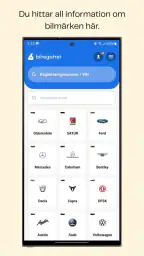 Bilregistret screenshot
