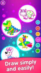 Bini Drawing games for kids screenshot