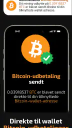 Bitcoin-mining (Kryptominer) screenshot