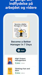 Blinkist: Daglige bogresuméer screenshot
