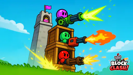 Block Clash - TD screenshot
