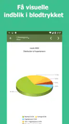 Blodtryksviser screenshot