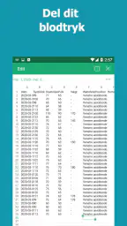 Blodtryksviser screenshot