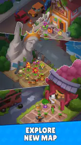 Blomst vs. zombie: Byforsvar screenshot