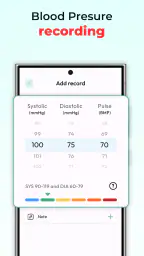Blood Pressure Log: BP Monitor screenshot