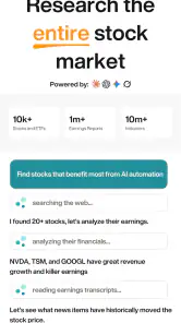 Bloom: AI for Investing screenshot