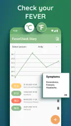 Body Temperature・Fever Tracker screenshot