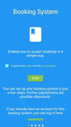 Booking System screenshot