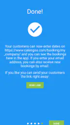 Booking System screenshot