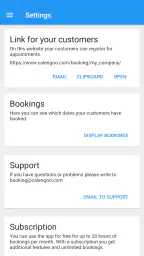 Booking System screenshot