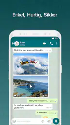 BOTIM - videoopkald og chat screenshot