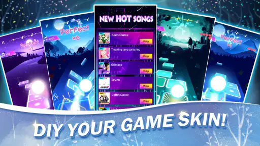 Bouncing Hop:Music Rhythm Game screenshot