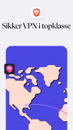 Brave privat webbrowser screenshot