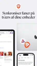 Brave privat webbrowser screenshot