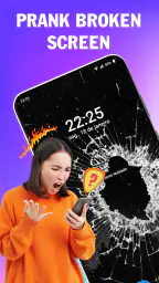 Broken Screen: Magic Wallpaper screenshot
