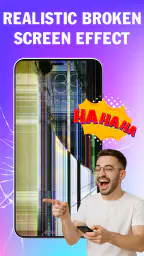 Broken Screen: Magic Wallpaper screenshot