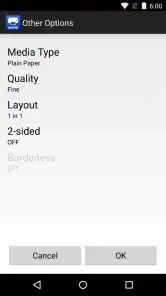 Brother Print Service Plugin screenshot