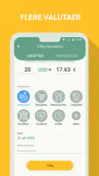 Budget - udgifts tracker screenshot