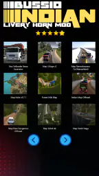 Bussid Indian Livery Horn Mod screenshot