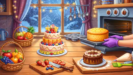 Cake Maker: Diy Cooking Games screenshot