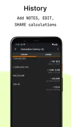 Calculator MobiCalc PRO screenshot