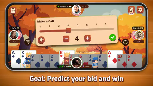 Callbreak.com - Card game screenshot