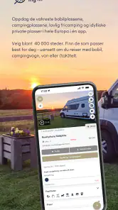 Camping-App.eu Norge & Europa screenshot