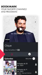 CANAL+, Live and catch-up TV screenshot