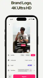 Captions for Videos - SUBCAP screenshot