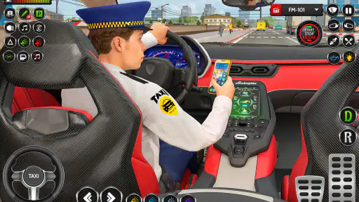 Car Driving Taxi Simulator screenshot
