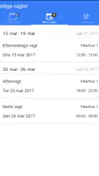 CAS Vikar Booking screenshot