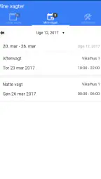 CAS Vikar Booking screenshot