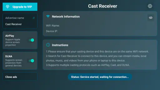 Cast Receiver - DLNA & AirPlay screenshot