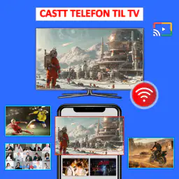 Cast telefon til tv, Chromcast screenshot