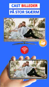 Cast telefon til tv, Chromcast screenshot