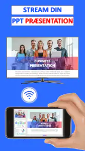 Cast telefon til tv, Chromcast screenshot